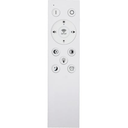 Fulgur s-43058 - Plafoniera dimmerabile a LED NOMY LED/50W/230V 3000-6500K diam. 60 cm UGR19 IP40 Wi-Fi bianca + telecomando