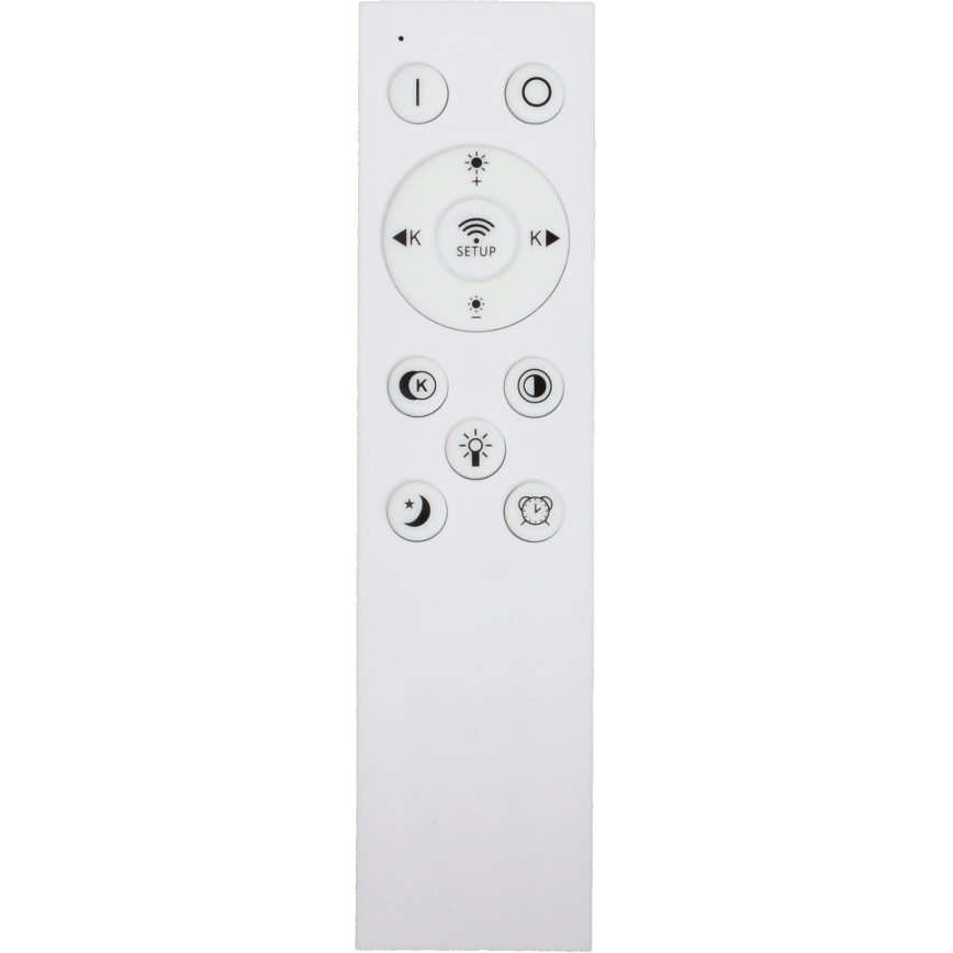 Fulgur s-43058 - Plafoniera dimmerabile a LED NOMY LED/50W/230V 3000-6500K diam. 60 cm UGR19 IP40 Wi-Fi bianca + telecomando