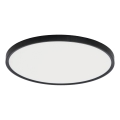 Fulgur s-43059 - dimmbare LED-Deckenleuchte NOMY LED/50W/230V 3000-6500K Ø 60 cm UGR<19 IP40 Wi-Fi schwarz + Fernbedienung
