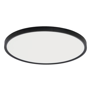 Fulgur s-43059 - dimmbare LED-Deckenleuchte NOMY LED/50W/230V 3000-6500K Ø 60 cm UGR<19 IP40 Wi-Fi schwarz + Fernbedienung
