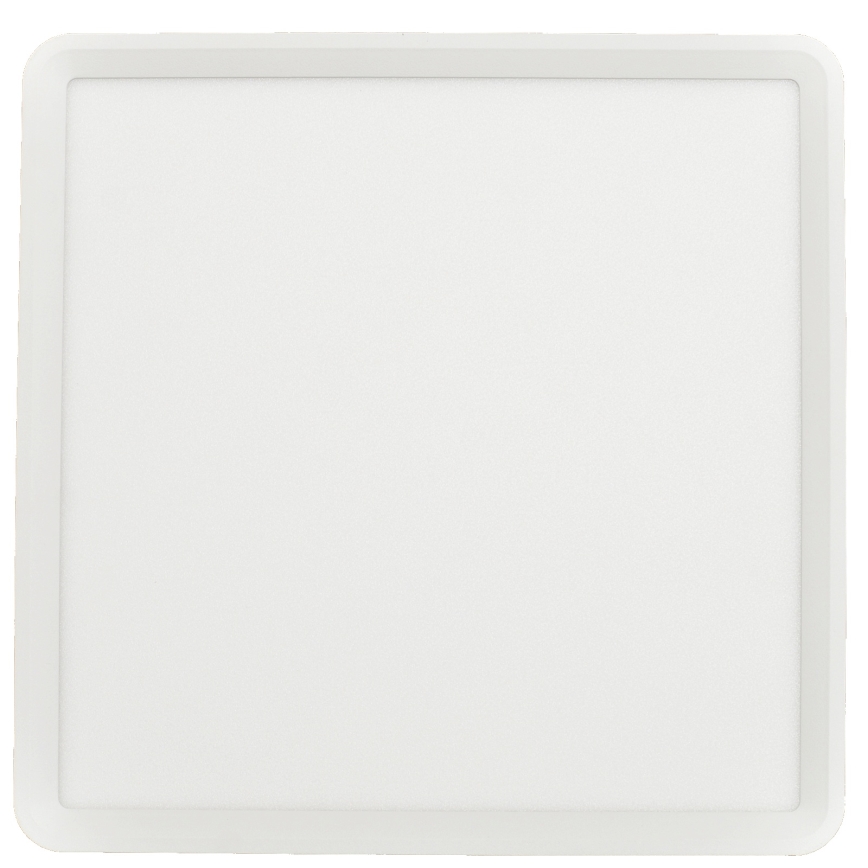 Fulgur s-43102 - Plafoniera LED a soffitto NOMY LED/24W/230V 3000/4000/6500K IP40 30x30 cm bianca