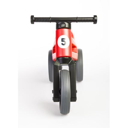 Funny Wheels - 2-in-1-Laufrad RIDER SPORT Rot/Schwarz