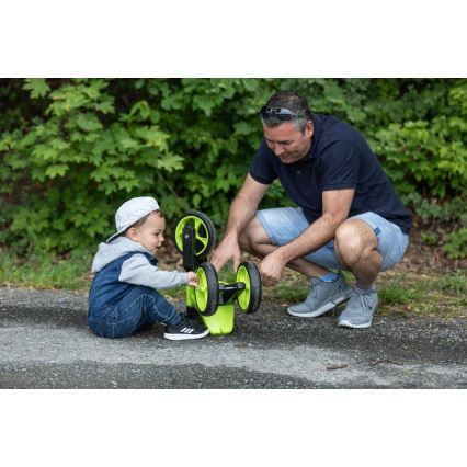 Funny Wheels - 2-in-1-Laufrad RIDER SUPER SPORT, Grün/Schwarz