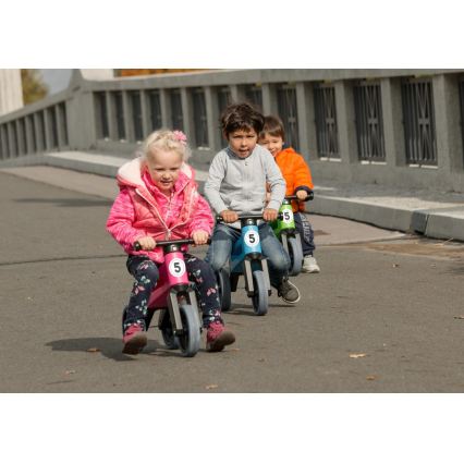 Funny Wheels - Bicicletta senza pedali 2 in 1 RIDER SPORT blu/nero