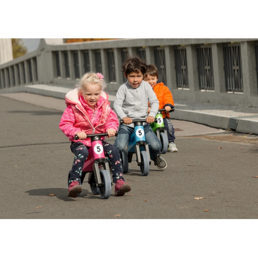 Funny Wheels - Draisienne 2 en 1 RIDER SPORT bleu/noir