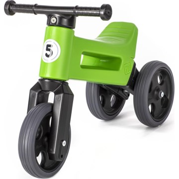 Funny Wheels - Laufrad 2-in-1 RIDER SPORT grün/schwarz