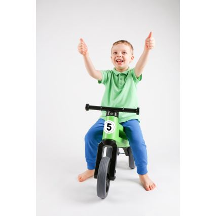 Funny Wheels - Laufrad 2-in-1 RIDER SPORT grün/schwarz