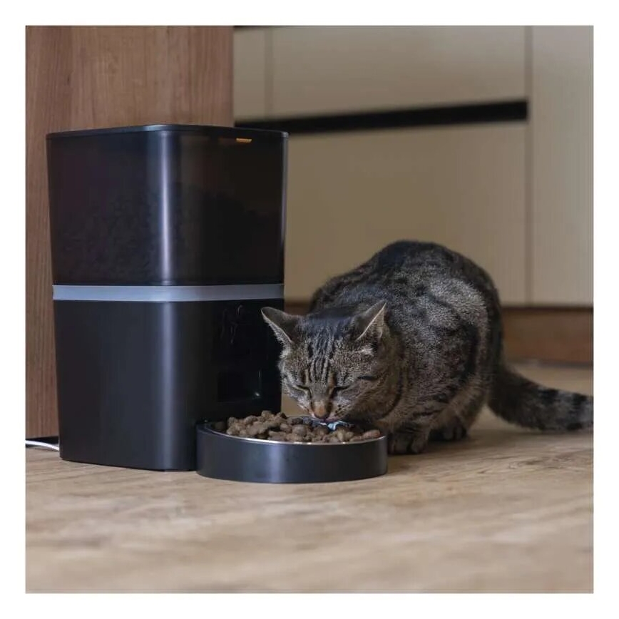 Futterautomat mit Mikrofon und Kamera 6l/5V/4xAA Wi-Fi