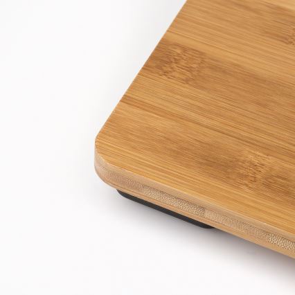 G3Ferrari G30042 - Digitale Personenwaage 2× AAA Bambus