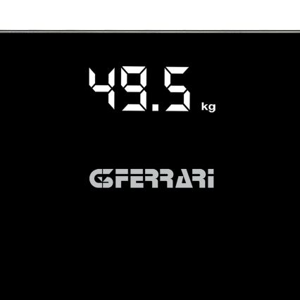 G3Ferrari G3005800 - Bilancia personale digitale 3xAAA nera