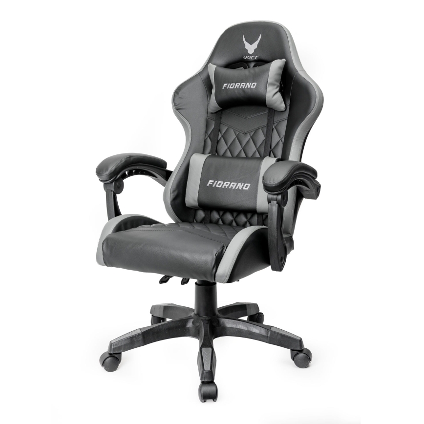 Gaming-Stuhl FIORANO Schwarz/Grau