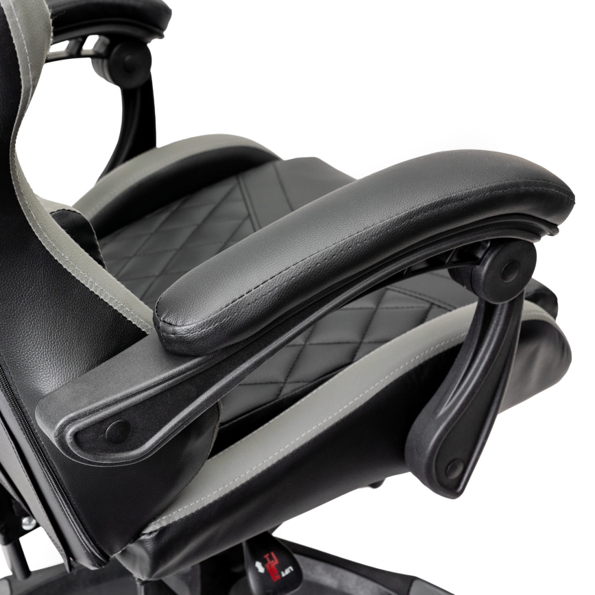Gaming-Stuhl FIORANO Schwarz/Grau