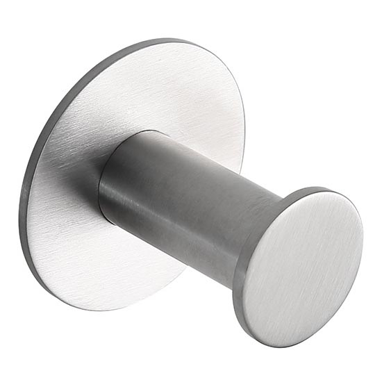 Gancio 4,5x4,5 cm, acciaio inox/argento