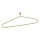 Gancio per scaldasalviette elettrico 45x12,2 cm, oro