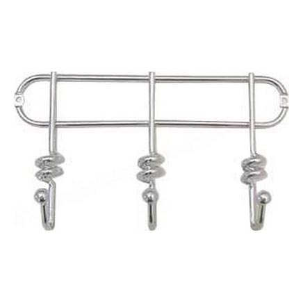 Garderobenleiste TWIST 13,3x25,3 cm glänzendes Chrom