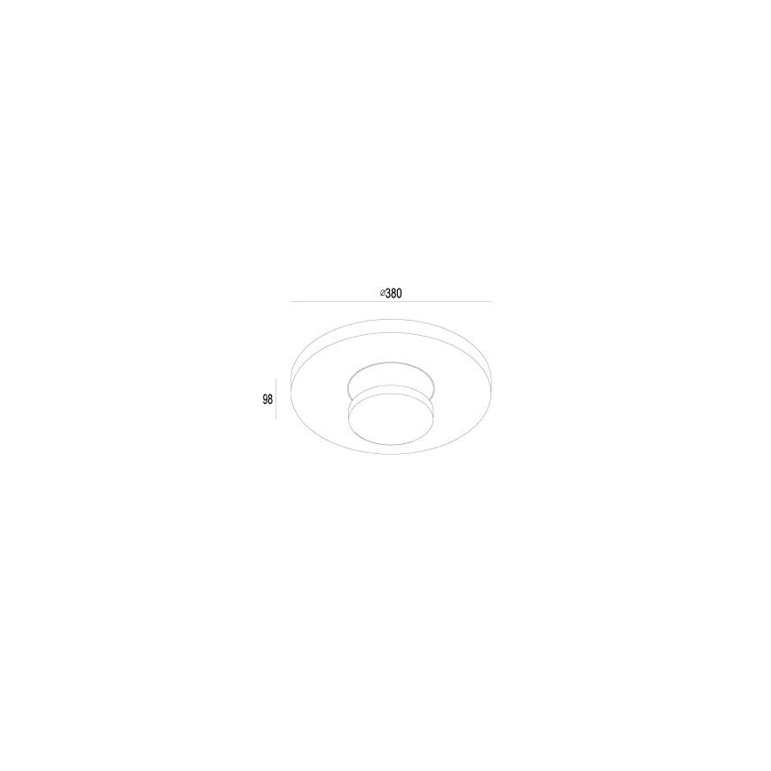 Gardino LX1421 - Plafonnier LED extérieur TULIPANI LED/18W/230V IP54