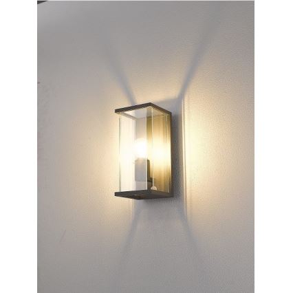 Gardino LX1465 - Außenleuchte mit Sensor MELISSA 1xE27/15W/230V IP54