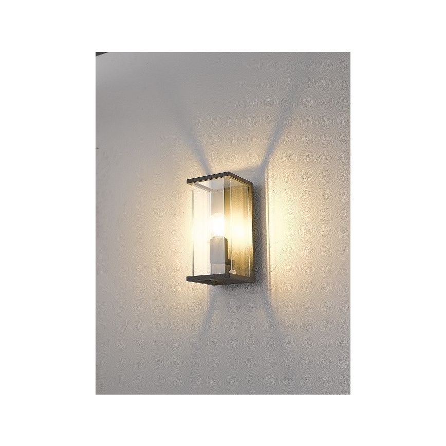 Gardino LX1465 - Lampada da esterno con sensore MELISSA 1xE27/15W/230V IP54