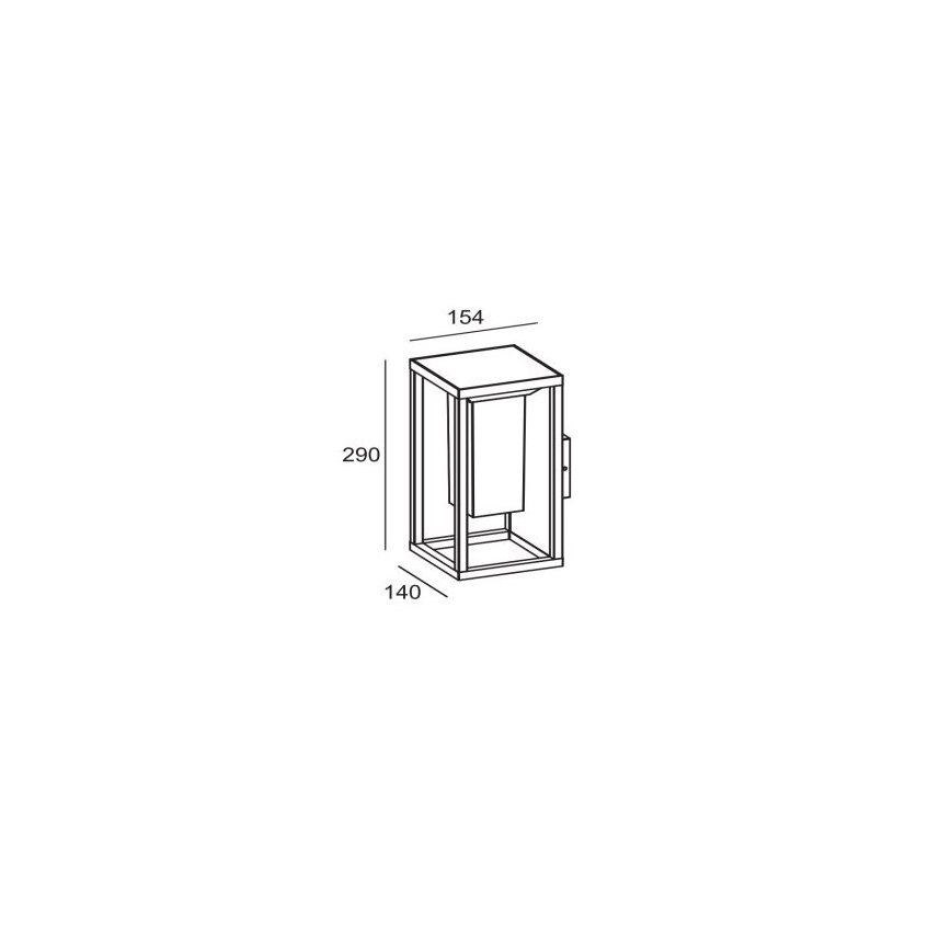 Gardino LX6051 - Applique a LED solare DANTELION LED/2,2W/3,7V IP54