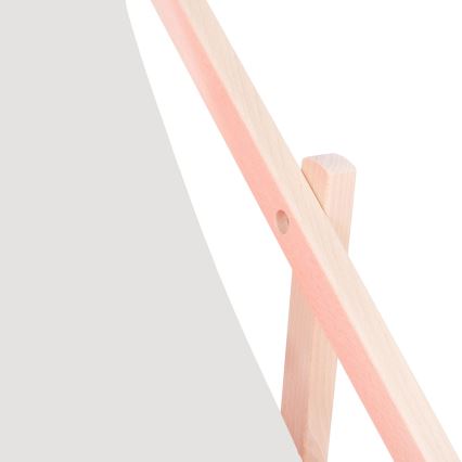 Gartenliege Grau/Buche