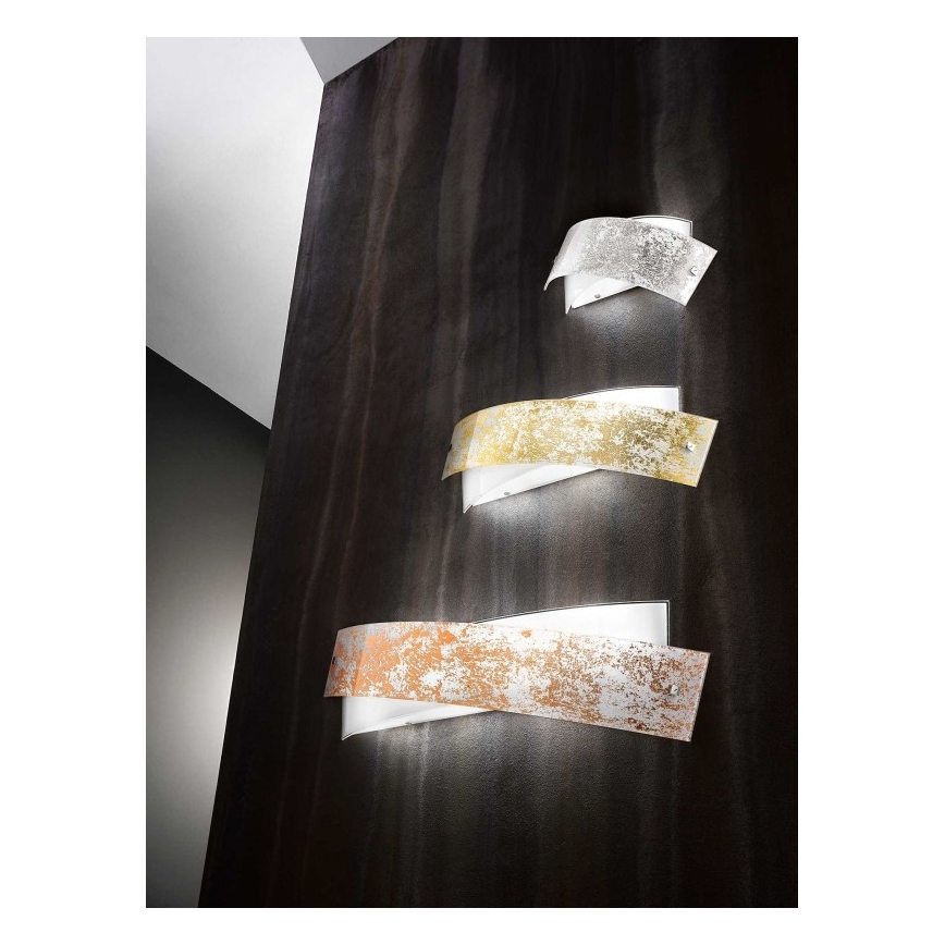 Gea Luce CAMILLA A M arg - Applique CAMILLA 4xE14/28W/230V 54 cm argento