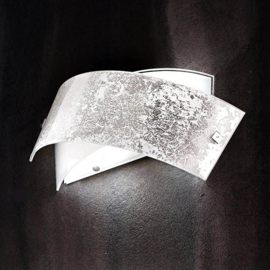 Gea Luce CAMILLA A P arg - Applique CAMILLA 2xE14/28W/230V 34 cm argento