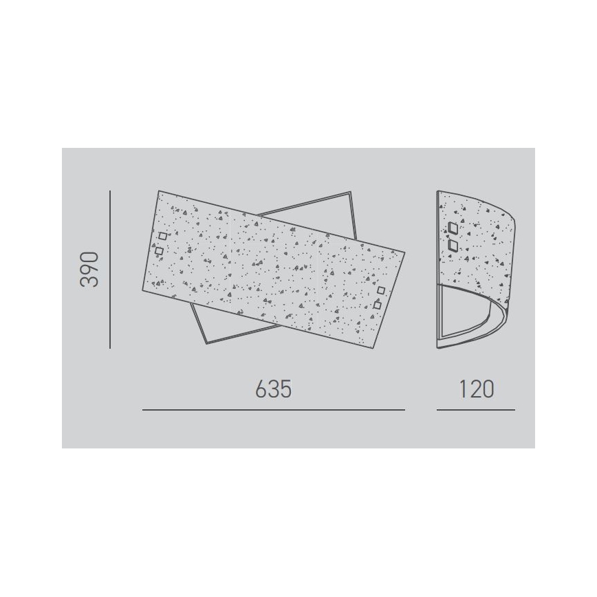 Gea Luce CAMILLA P M arg - Deckenleuchte CAMILLA 2xE27/70W/230V 63,5 cm silbern