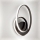 Gea Luce DIVA A TITANIO - Dimmbare LED-Wandleuchte DIVA LED/20W/230V anthrazit