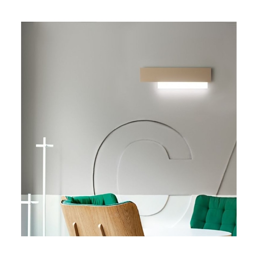 Gea Luce DOHA A P T - Applique a LED DOHA LED/15W/230V 40 cm beige