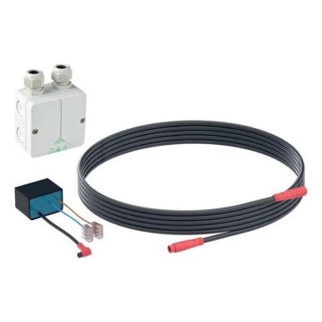 Geberit 115.336.00.1 - Netzteil mit kombinierter Anschlussdose und 1,8 m Netzkabel