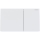 Geberit 115.622.JT.1 - Plaque de commande Sigma70 25x14,6 cm blanc mat