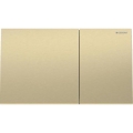 Geberit 115.622.QF.1 - Pulsante di scarico Sigma70 25 x 14,6 cm in ottone spazzolato