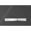 Geberit 115.788.DW.2 - Pulsante di comando Sigma50 24,6 x 16,4 cm nero/cromo opaco