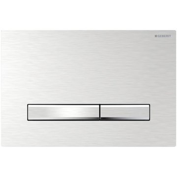Geberit 115.788.GH.2 - Pulsante di scarico Sigma50 24,6x16,4 cm cromo opaco