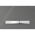 Geberit 115.788.JK.2 - Pulsante di scarico Sigma50 24,6x16,4 cm antracite/cromo satinato