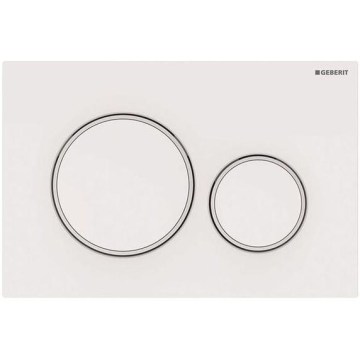 Geberit 115.882.11.1 - Betätigungsplatte Sigma20 24,6x16,4 cm weiß