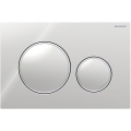Geberit 115.882.KH.1 - Plaque de commande Sigma20 24,6x16,4 cm chrome mat