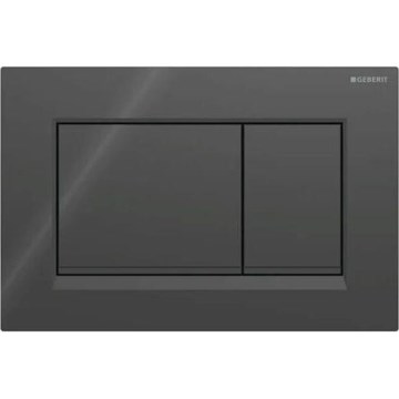 Geberit 115.883.DW.1 - Plaque de commande Sigma30 24,6x16,4 cm noire