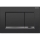 Geberit 115.883.KM.1 - Plaque de commande Sigma30 24,6 x 16,4 cm noir/chrome brillant