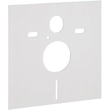 Geberit 156.050.00.1 - Guarnizione isolante per WC sospeso e bidet 40 x 42 cm, bianca