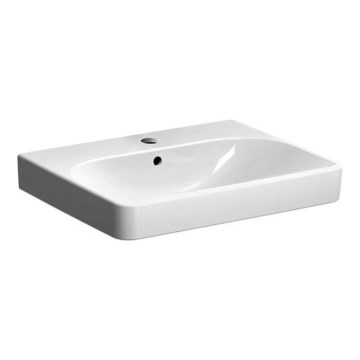 Geberit 500.229.01.1 - Lavabo sospeso Smyle Square 60x48 cm ceramica/bianco