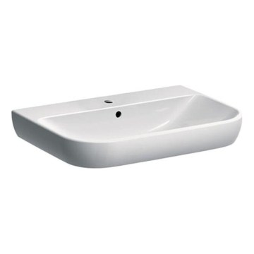 Geberit 500.248.01.1 - Lavabo suspendu Smyle 70x48 cm céramique/blanc