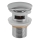 Gedy - Bonde de lavabo à clapet CLICK-CLACK Ø 6,6 cm finition chrome brillant