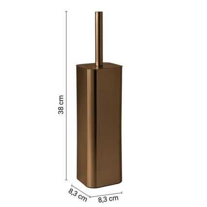 Gedy - Brosse WC sur pied JACK bronze