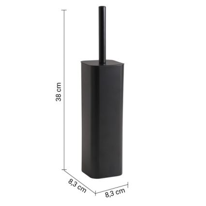 Gedy - Brosse WC sur pied JACK noire