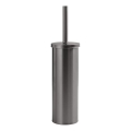 Gedy - Brosse WC sur pied SCOPINO gris métallisé