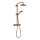 Gedy - Ensemble de douche STAR PLUS avec mitigeur, finition bronze