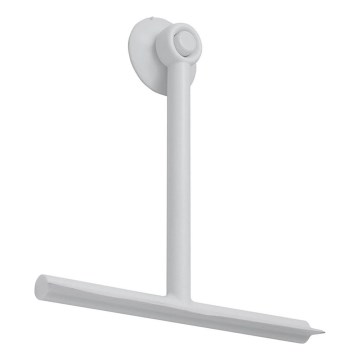 Gedy - Grattoir pour verre GUMMY blanc mat