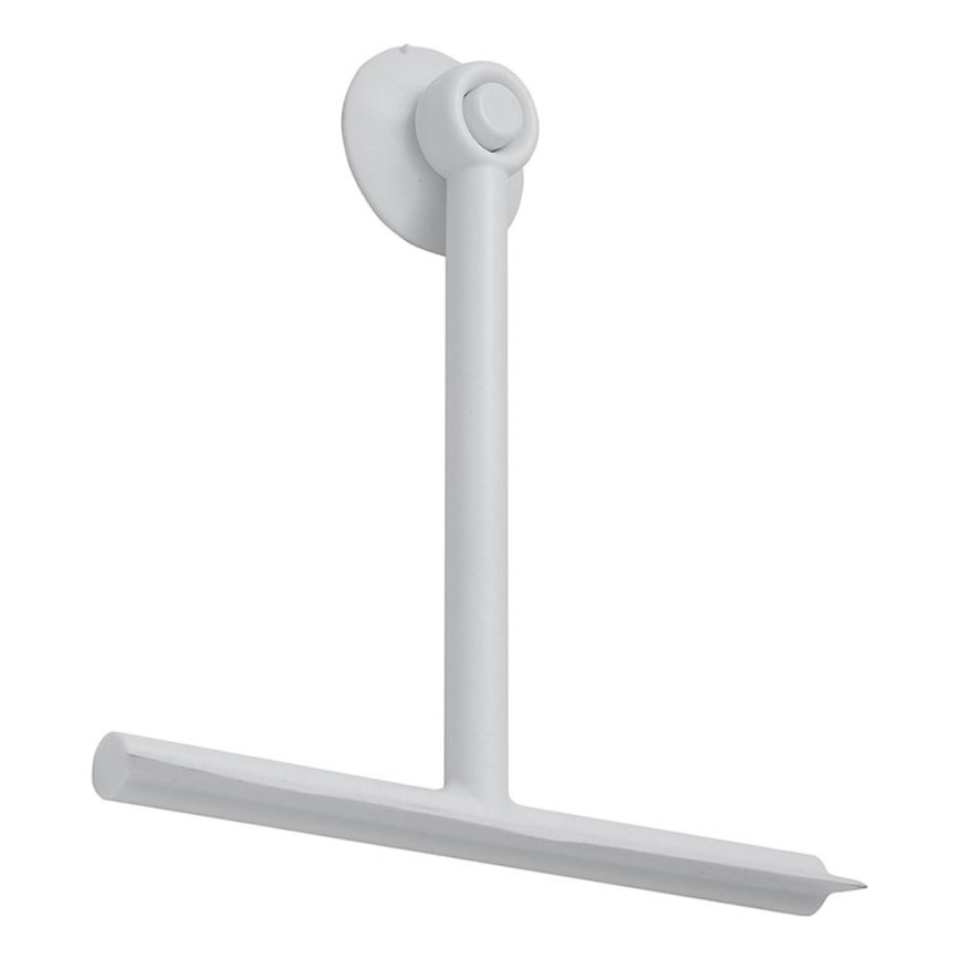 Gedy - Grattoir pour verre GUMMY blanc mat