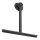 Gedy - Grattoir pour verre GUMMY mat noir